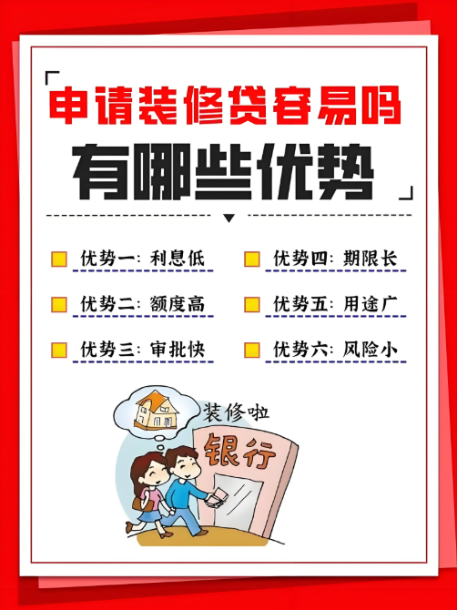 裝修貸款怎么申請？需要什么條件？